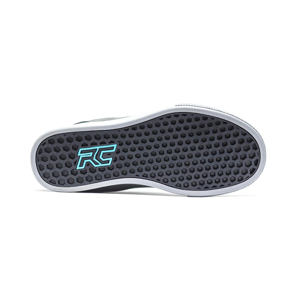 Ride Concepts Youth Vice Flat MTB Shoes - UK 2/EU 35/US 3 - Charcoal/Black