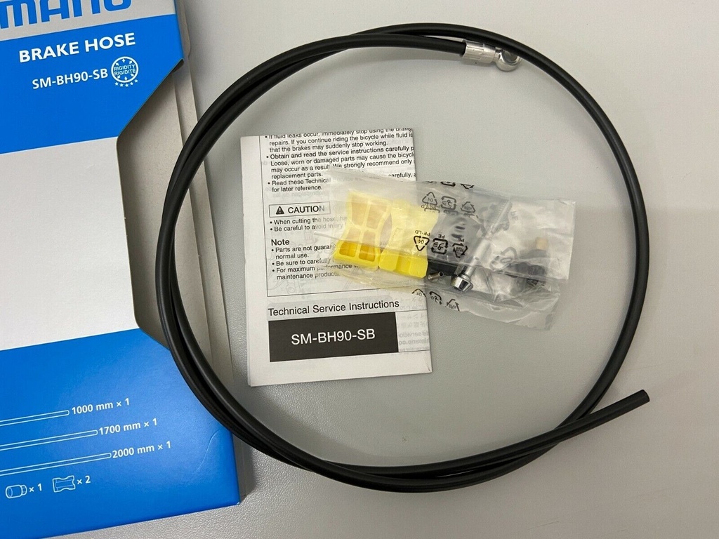Shimano XTR/XT/SLX/Alfine SM-BH90-SB MTB Hydraulic Disc Brake Hose (1000mm)