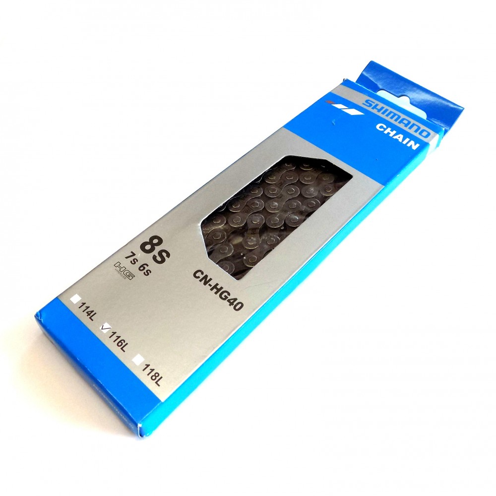 Cadena Shimano: Tourney - HG40 - 6/7/8 Speed