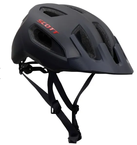 Casco Scott Supra unitalla gris-rojo