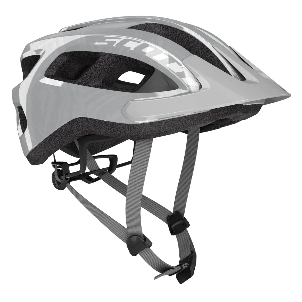 Casco Scott Supra Unitalla Plata