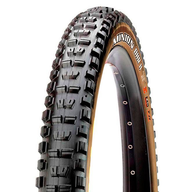 Llanta Maxxis Minion DHR II 29x2.6 cara cafe TR