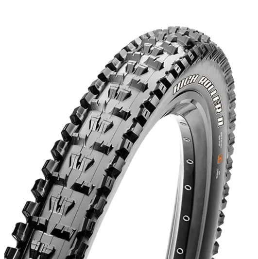 Llanta Maxxis High Roller II 29  X2.50 Folding Tubeless Ready 3C Maxx Terra EXO Wide Trail 60TPI Black