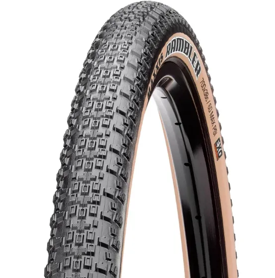 Llanta Maxxis Rambler Tire  700 X 40 EXO/TR - Dk Tanwall